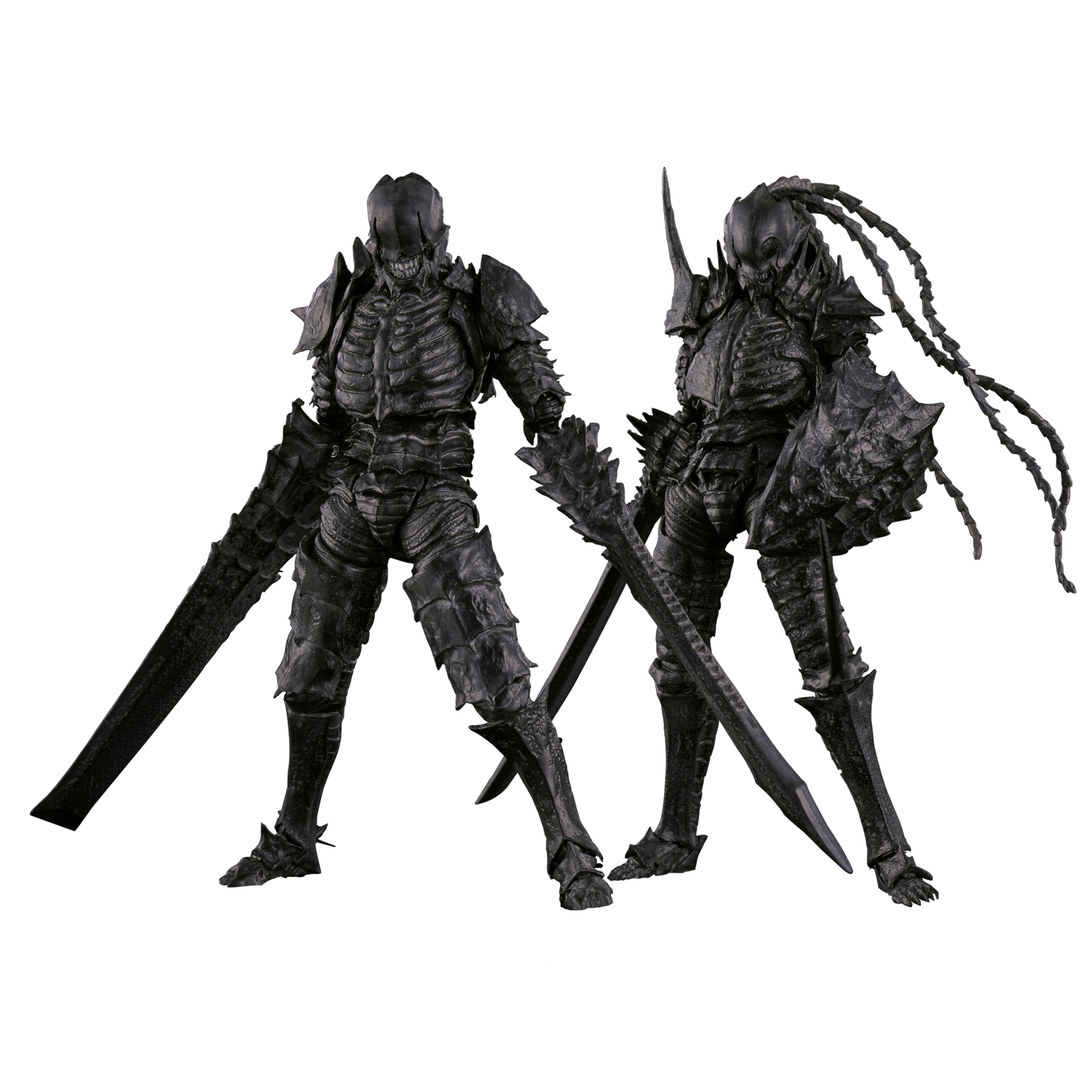 ABARA: 1/12 Black Gaunas Kudou Denji&Nayuta Action Figures